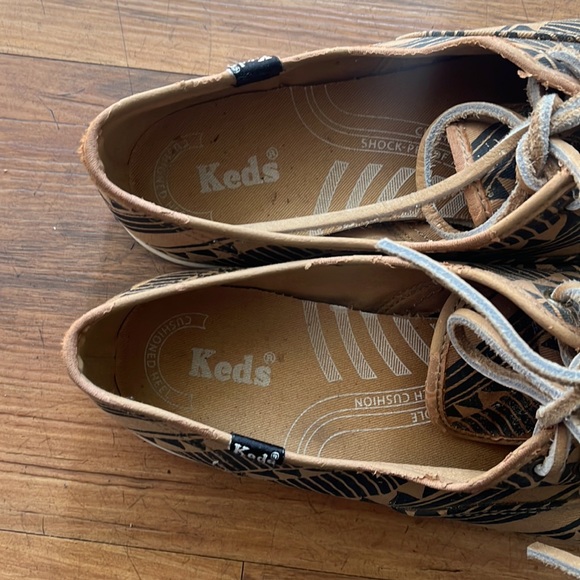 Keds Shoes Keds Tribal Design With Leather Shoe Lace Tennis Shoes